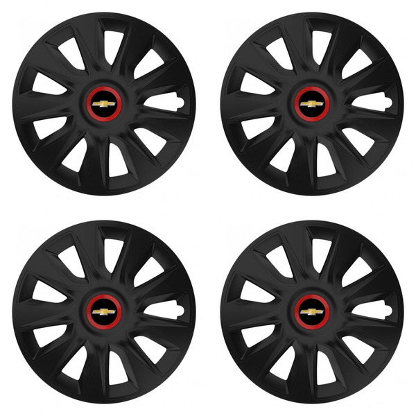 puklice pre Chevrolet 14 STRATOS RR black