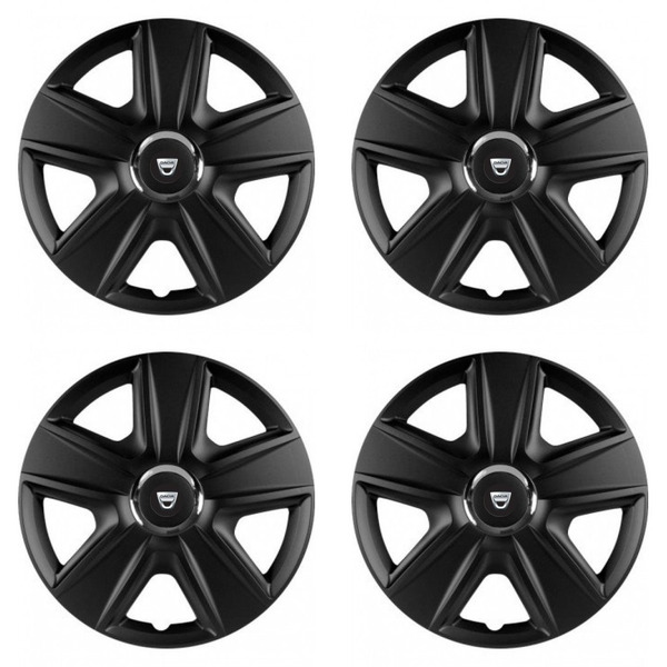 puklice pre  Dacia (staršie logo) 16 ESPRIT RC BLACK