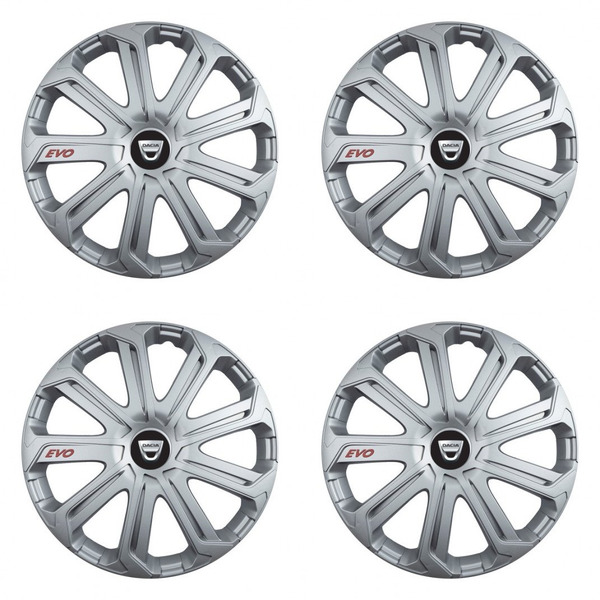 puklice pre  Dacia (staršie logo) 16 Evo silver