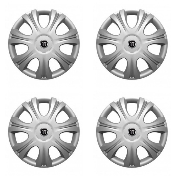 puklice pre  Fiat (čierny) 16 IMPULSE 16-VERSACO