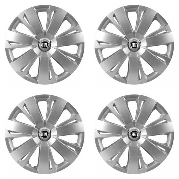 puklice pre Fiat (čierny) 16 ENERGY RC