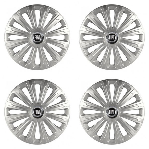 puklice pre Fiat (čierny) 16 TREND RC