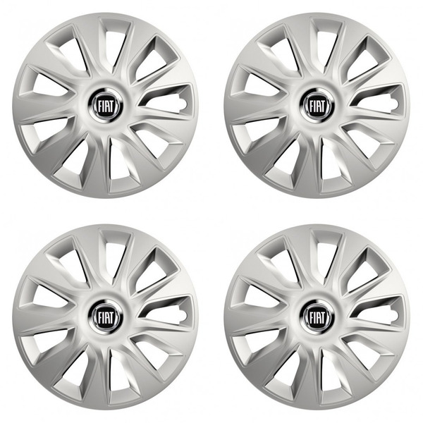 puklice pre Fiat (čierny) 16 STRATOS RC