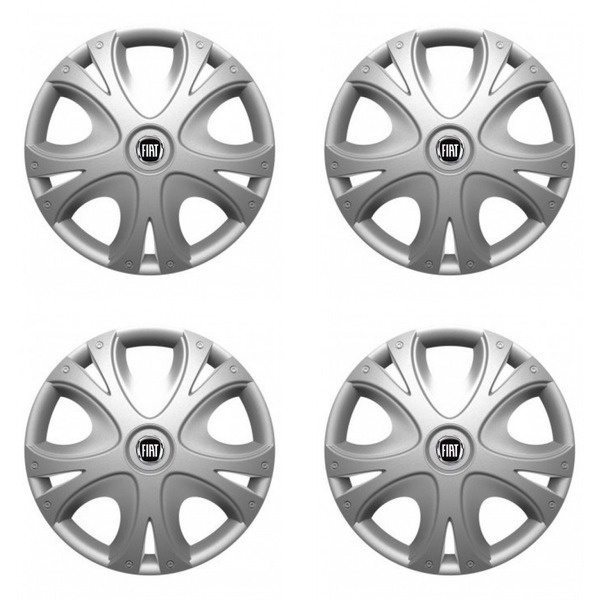 puklice pre  Fiat (čierny) 14 DYNAMIC