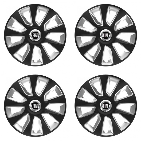 puklice pre Fiat (čierny) 17 STRATOS BS