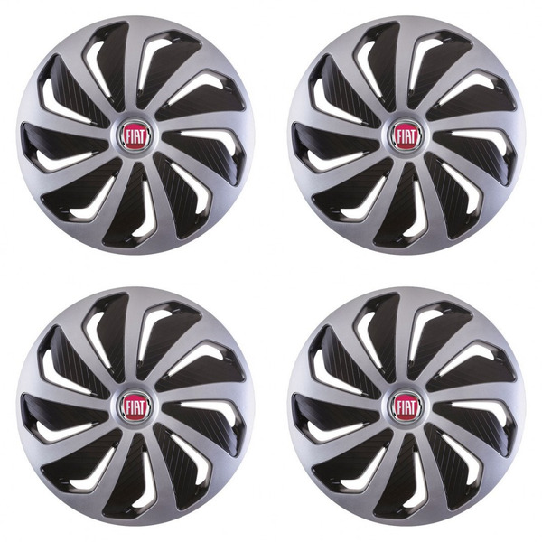 puklice pre Fiat (červené) 15 WIND SB