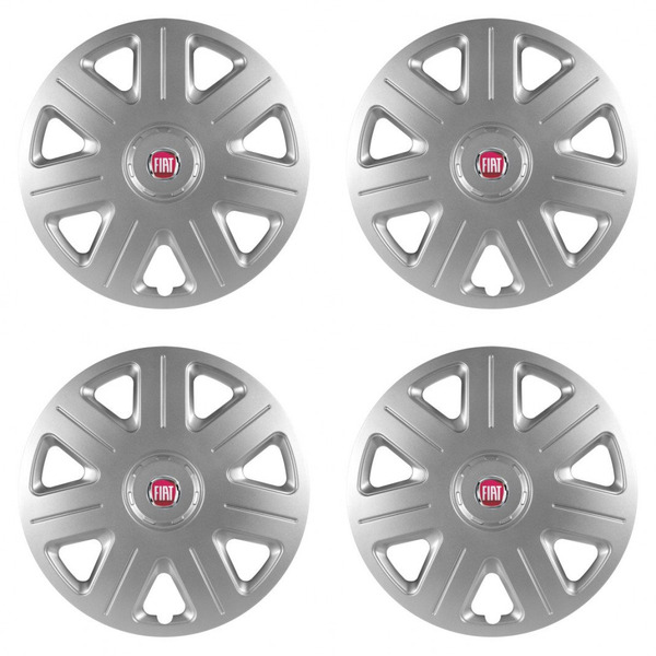 puklice pre Fiat (červené) 14 Master