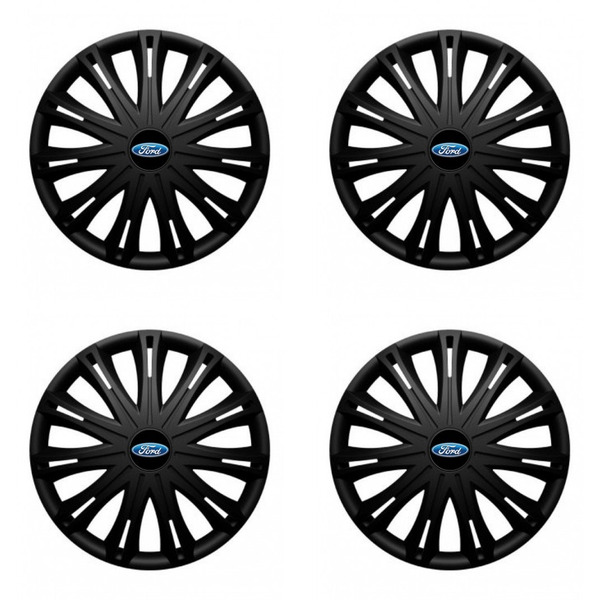 puklice pre Ford 16 SPARK BLACK