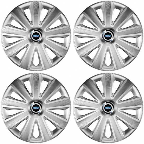 puklice pre Ford 16 Aviator carbon RC 16 silver