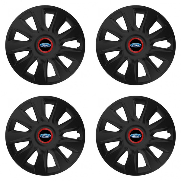 puklice pre Ford 15 STRATOS RR black