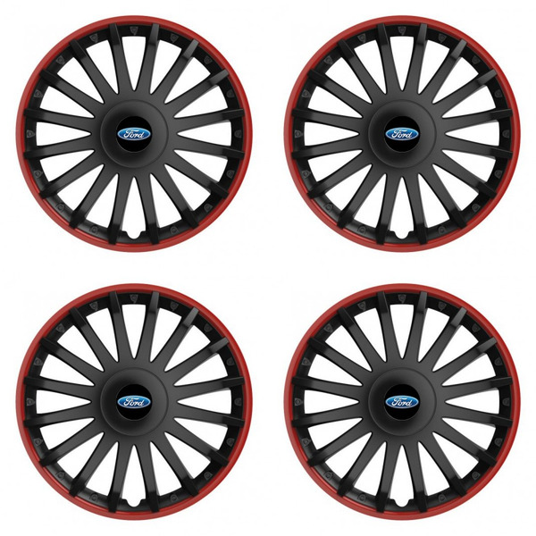 puklice pre  Ford 15 CRYSTAL RO black