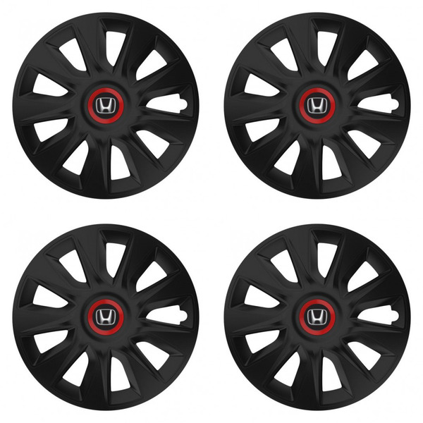 puklice pre Honda 17 STRATOS RR black