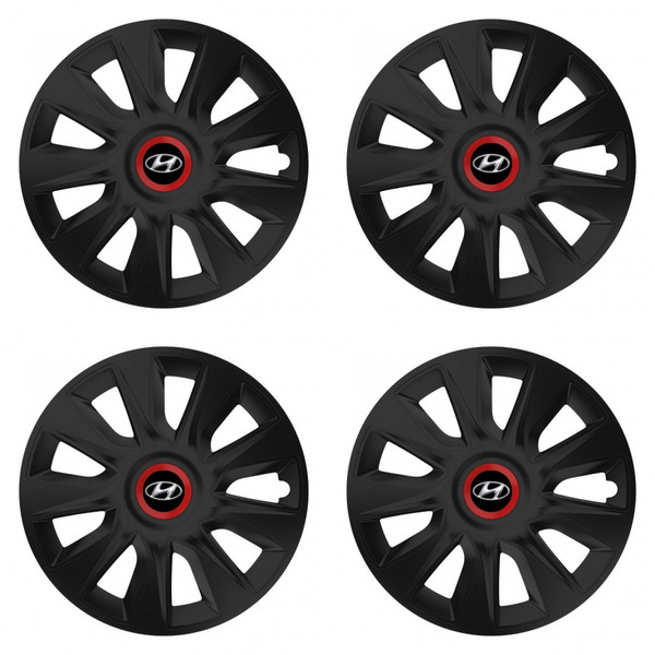 puklice pre  Hyundai 16 STRATOS RR black