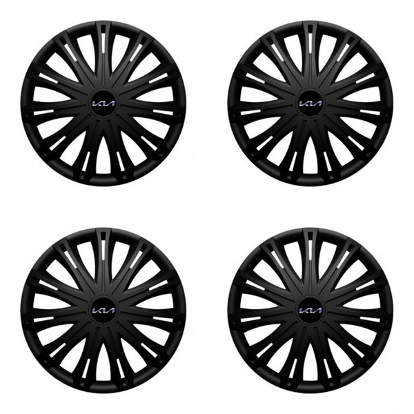 puklice pre  Kia (nové logo) 14 SPARK BLACK1