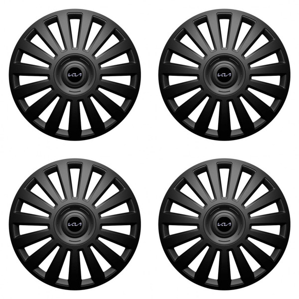 puklice pre  Kia (nové logo) 15 Luxury black