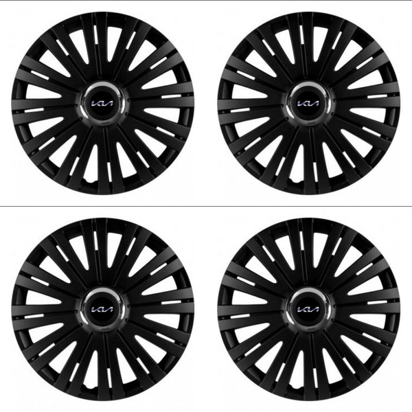 puklice pre  Kia (nové logo) 16 ACTIVE RC BLACK