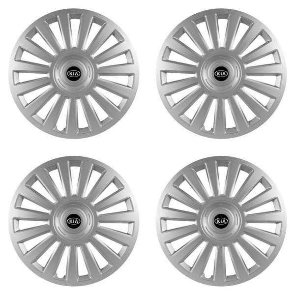 puklice pre  Kia (staršie logo) 16 Luxury