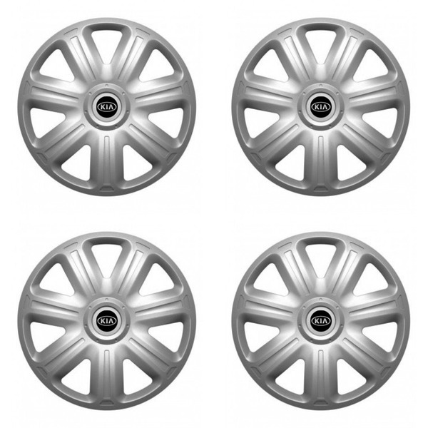 puklice pre  Kia (staršie logo) 15 COMFORT