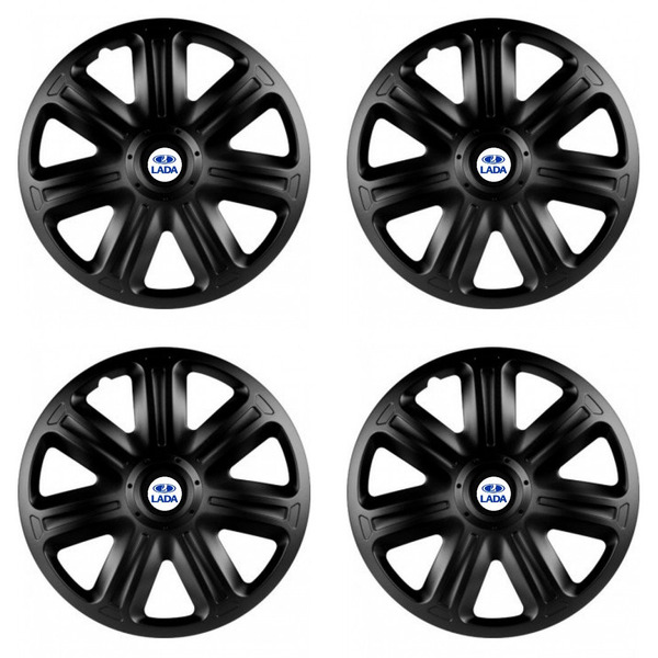 puklice pre Lada 15 COMFORT BLACK