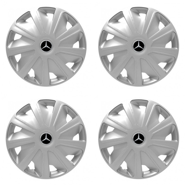 puklice pre Mercedes pre dodávky 16 Craft silver