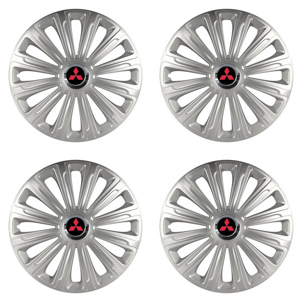 puklice pre Mitsubishi (červené) 14 TREND RC