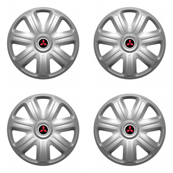 puklice pre  Mitsubishi (červené) 14 COMFORT