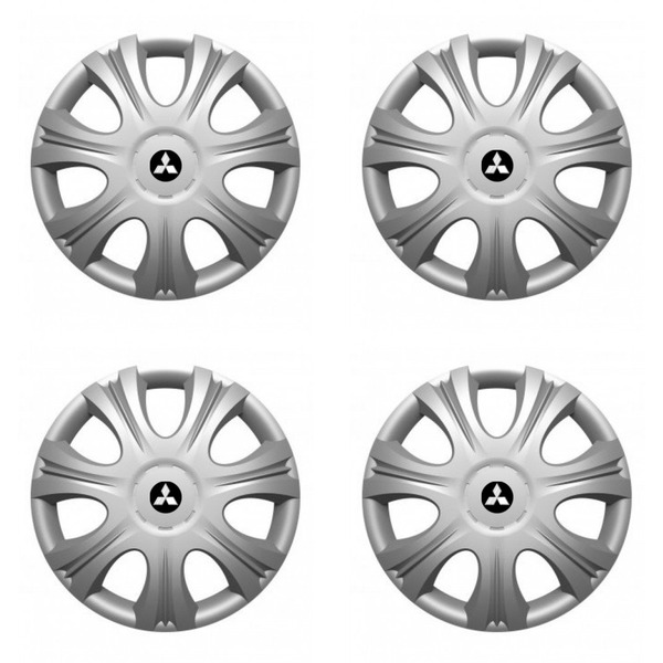 puklice pre  Mitsubishi (strieborné) 14 IMPULSE