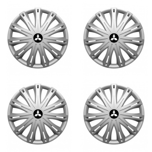 puklice pre Mitsubishi (strieborné) 17 SPARK