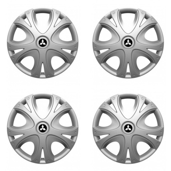 puklice pre  Mitsubishi (strieborné) 14 DYNAMIC