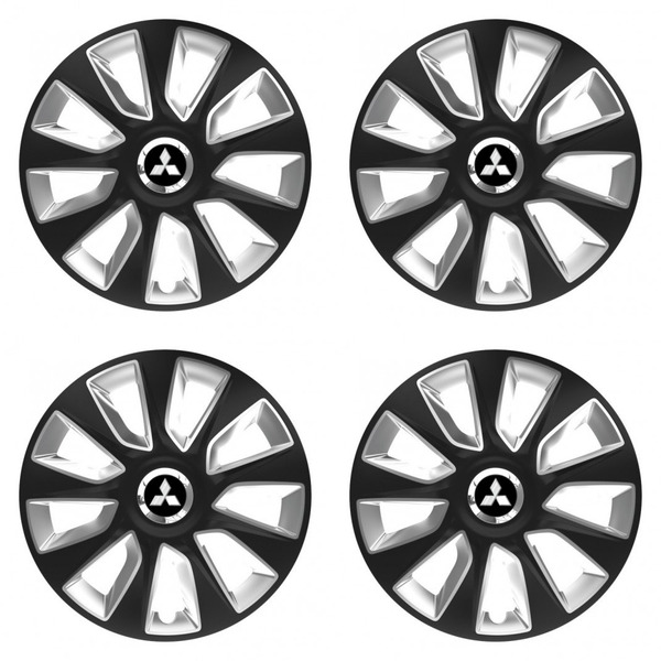 puklice pre  Mitsubishi (strieborné) 17 STRATOS BS