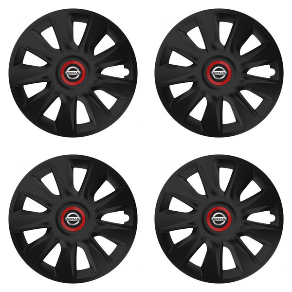 puklice pre Nissan 14 STRATOS RR black