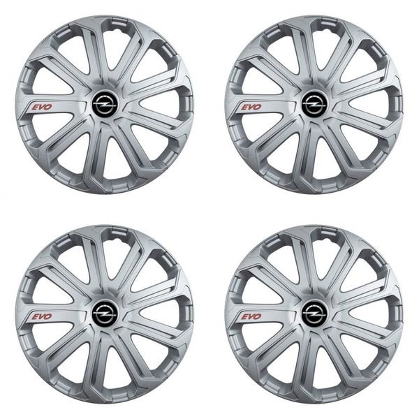puklice pre Opel 14 Evo silver