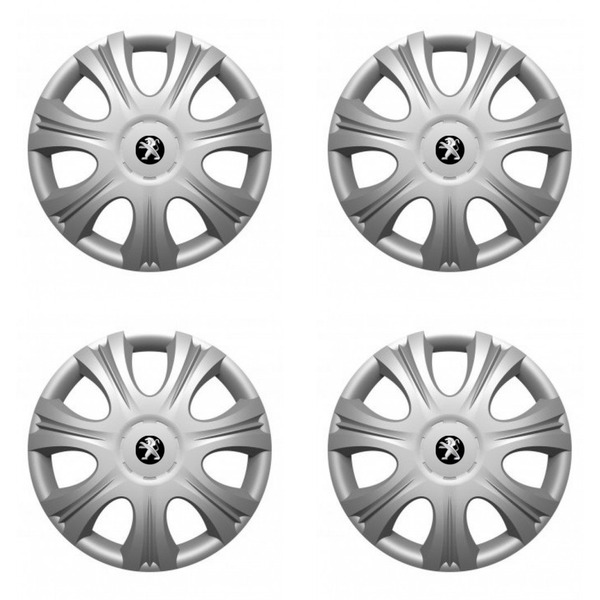 puklice pre Peugeot (staršie logo) 16 IMPULSE 16-VERSACO