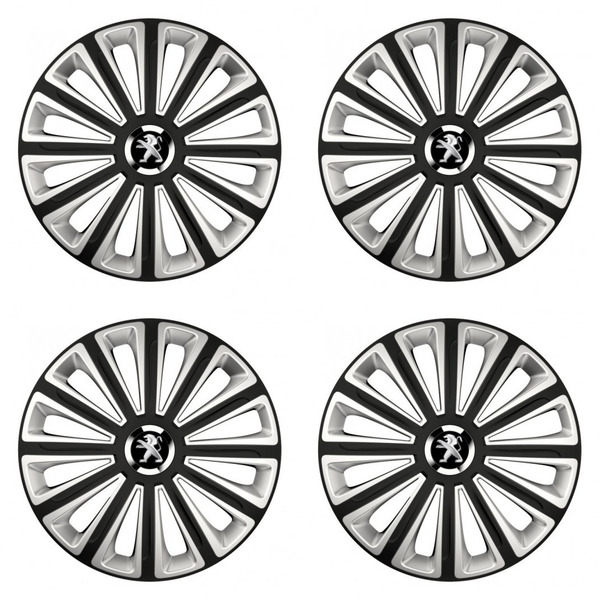 puklice pre  Peugeot (staršie logo) 15 TREND RC double colour