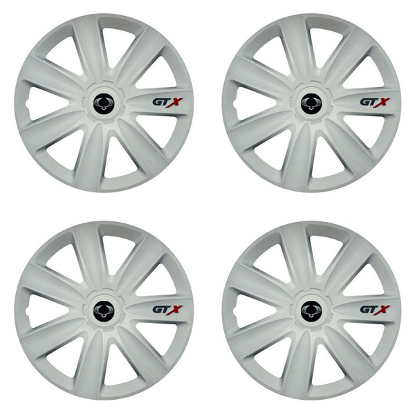 puklice pre  Sangyong 14 GTX carbon white