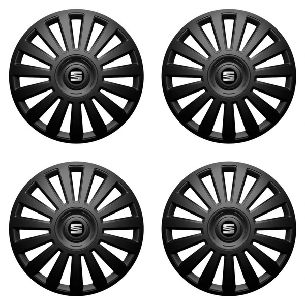 puklice pre  Seat 16 Luxury black