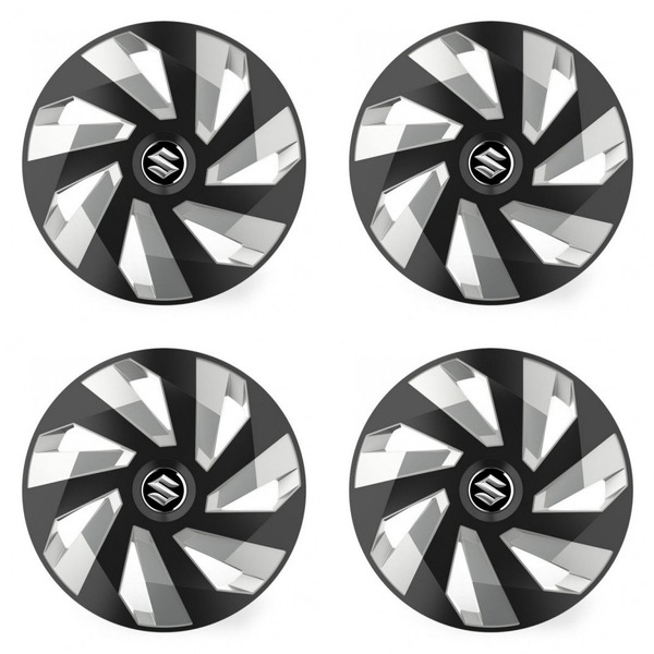 puklice pre  Suzuki 16 Vector RC black and silver