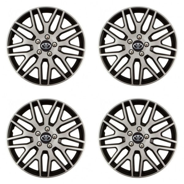 puklice pre  Toyota 14 Dakar NC silver and black