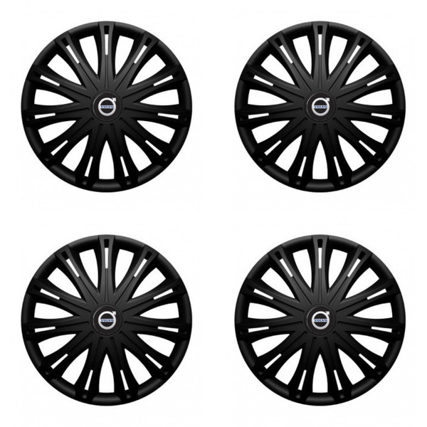 puklice pre  Volvo (čierne) 15 SPARK BLACK