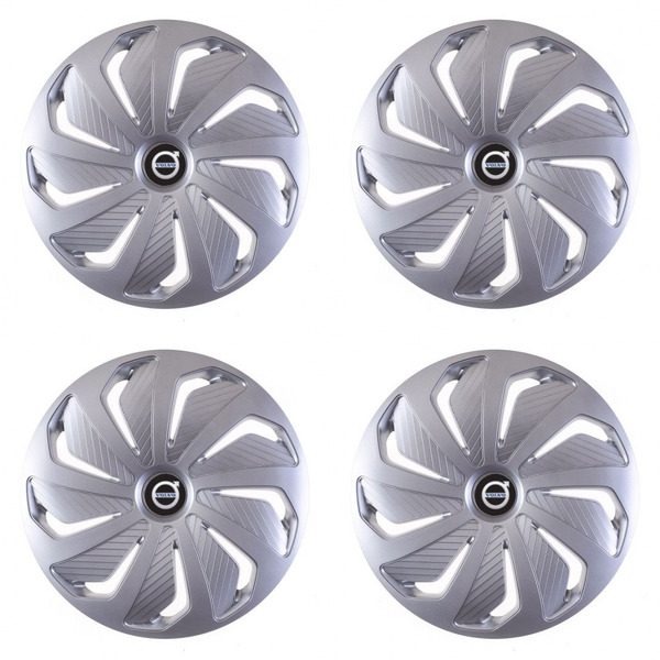 puklice pre Volvo (čierne) 14 WIND RC SI