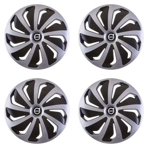 puklice pre Volvo (čierne) 14 WIND SB