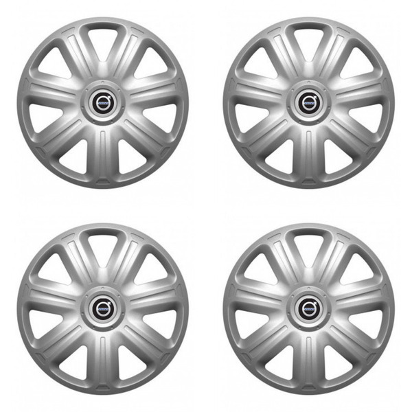 puklice pre  Volvo (čierne) 15 COMFORT