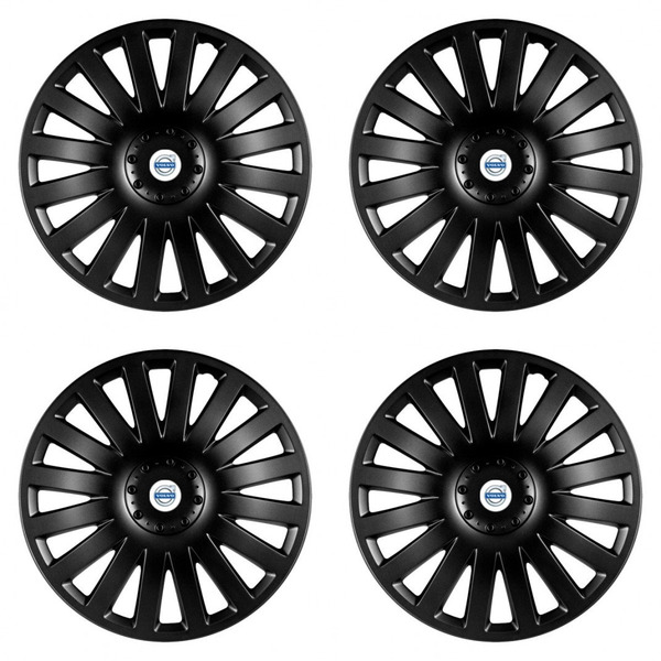 puklice pre Volvo (biele) 14 Smart black