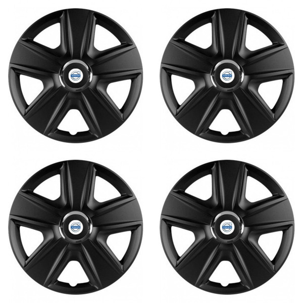 puklice pre Volvo (biele) 14 ESPRIT RC BLACK