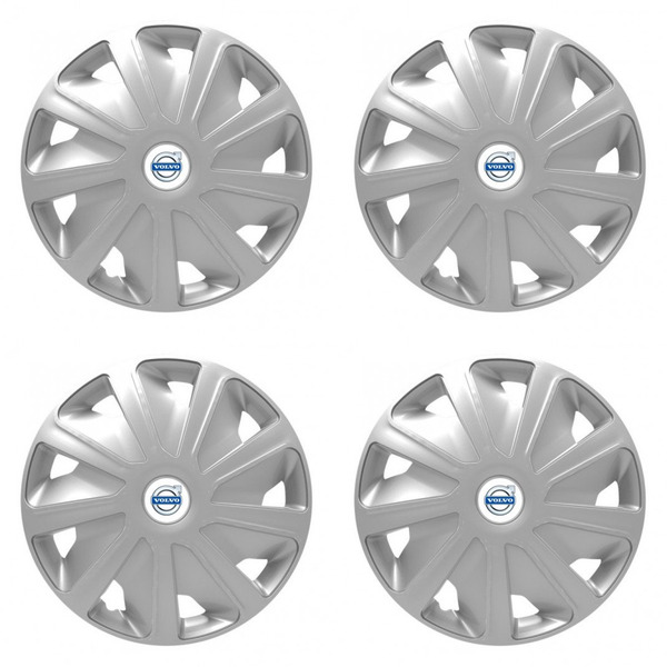 puklice pre  Volvo (biele) pre dodávky 15 Craft silver