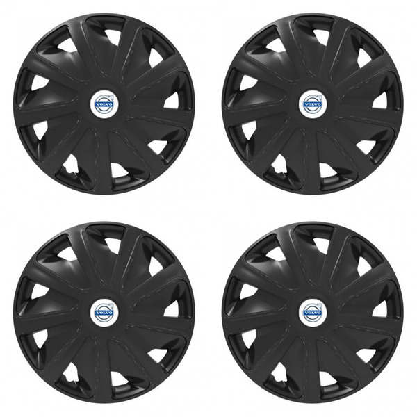 puklice pre  Volvo (biele) pre dodávky 15 Craft black