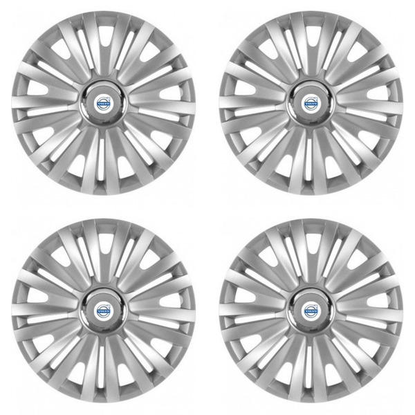 puklice pre Volvo (biele) 14 ROYAL RC