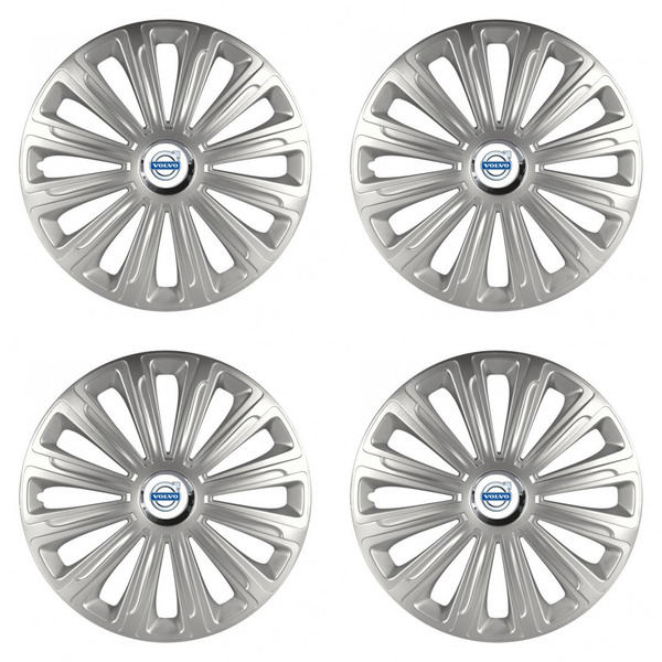 puklice pre Volvo (biele) 15 TREND RC