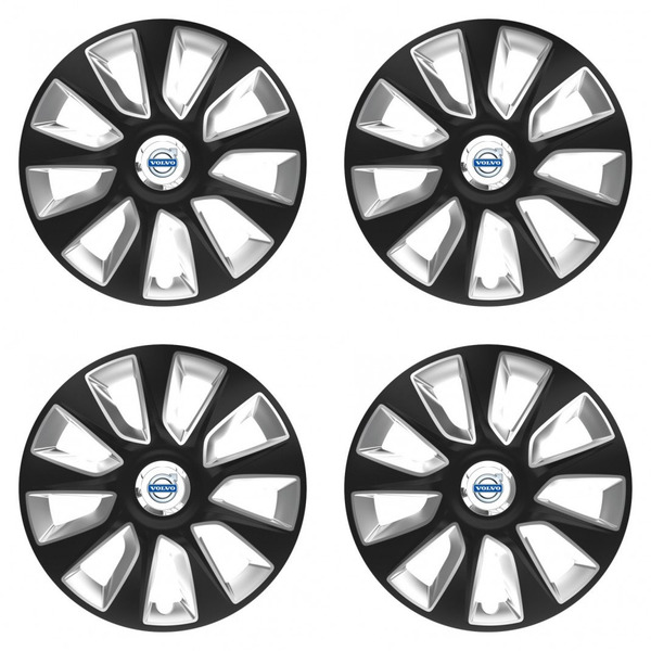 puklice pre Volvo (biele) 17 STRATOS BS