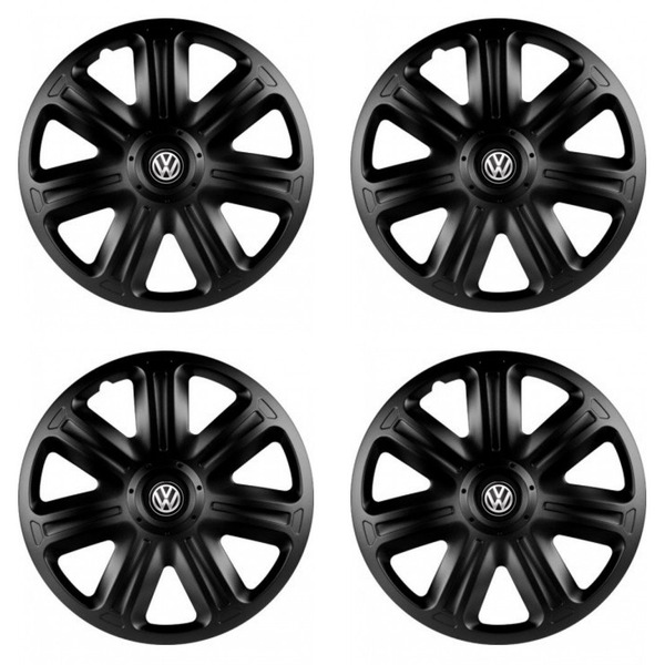 puklice pre VW (čierne) 14 COMFORT BLACK